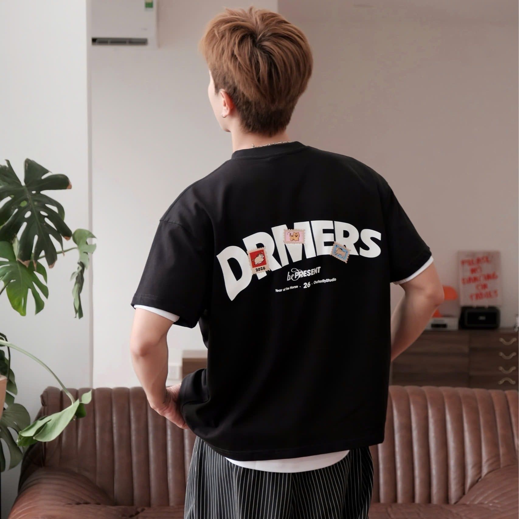  [COLLECTION TẾT] Áo Thun Outerity Signature 26 Form Boxy Cotton 100% Nam Nữ Unisex / DREAM HORSE COLLECTION 2026 