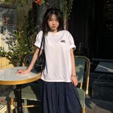  Áo Thun Trơn Outerity Symbol Form Semi-Boxy 