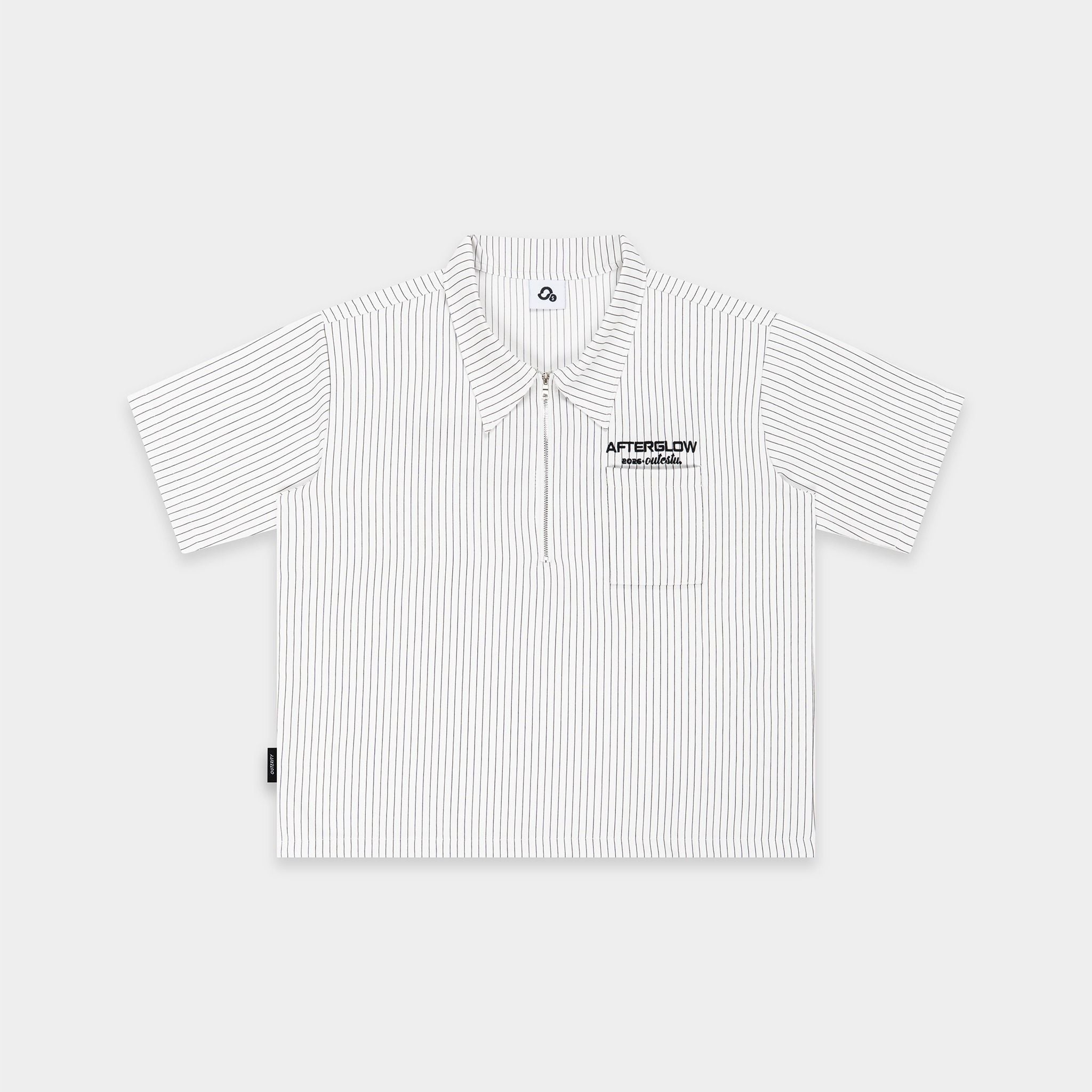  [COLLECTION TẾT] Áo Sơ Mi Tay Lỡ Kẻ Sọc Outerity Afterglow Nam Nữ Unisex / DREAM HORSE COLLECTION 2026 