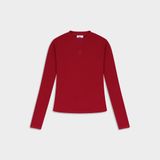  Áo Thun Nữ Dài Tay Ôm Body Outerity Long Slim Tee Basic Cotton Co Giãn Mềm Mịn 