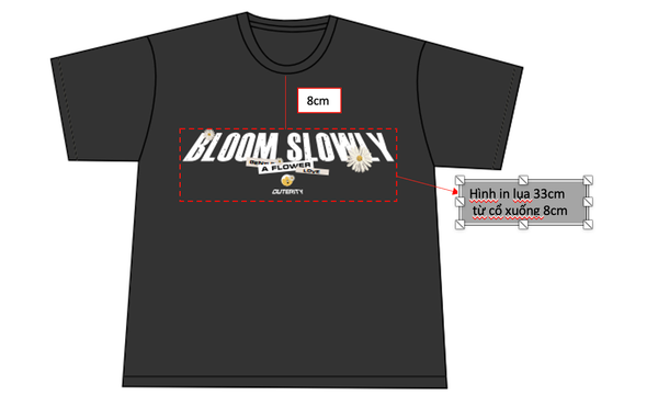  Áo Thun Form Regular Fit Outerity Slowly Premium Cotton 250gsm Unisex Nam Nữ Localbrand 