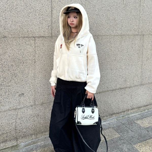  [COLLECTION TẾT] Hoodie Zip Outerity Signature 26 Form Boxy Nỉ Bông Dày Dặn Nam Nữ Unisex / DREAM HORSE COLLECTION 2026 