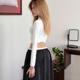  Quần Dài Kẻ Sọc Ống Rộng Phối Lưng Outerity Striped V2 