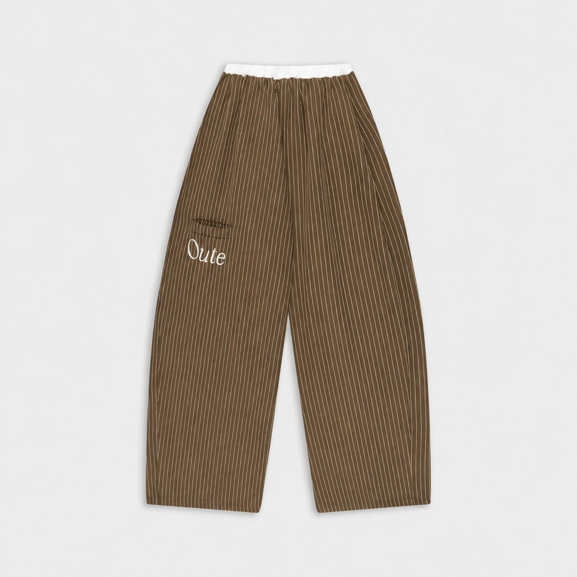  Quần Dài Kẻ Sọc Ống Rộng Phối Lưng Outerity Striped V2 