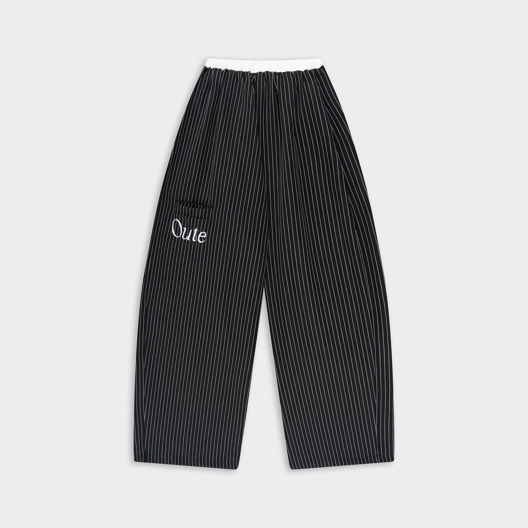  Quần Dài Kẻ Sọc Ống Rộng Phối Lưng Outerity Striped V2 