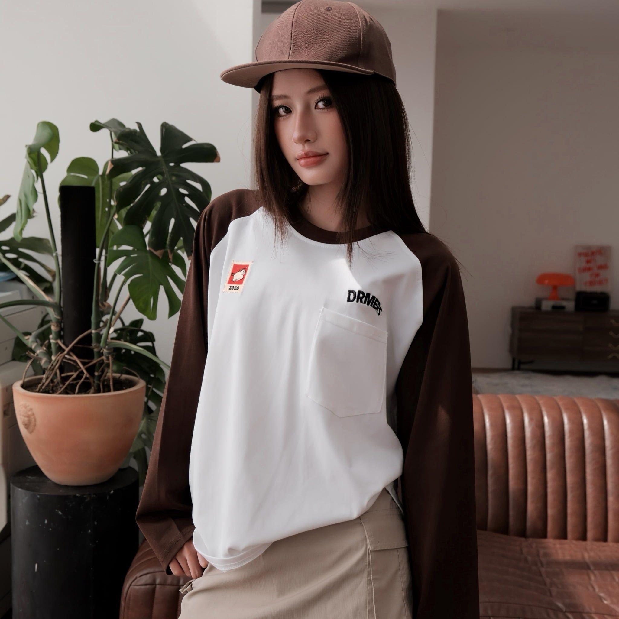  [COLLECTION TẾT] Áo Thun Tay Dài Raglan Outerity Foal 26 Form Boxy Cotton 100% Nam Nữ Unisex / DREAM HORSE COLLECTION 2026 