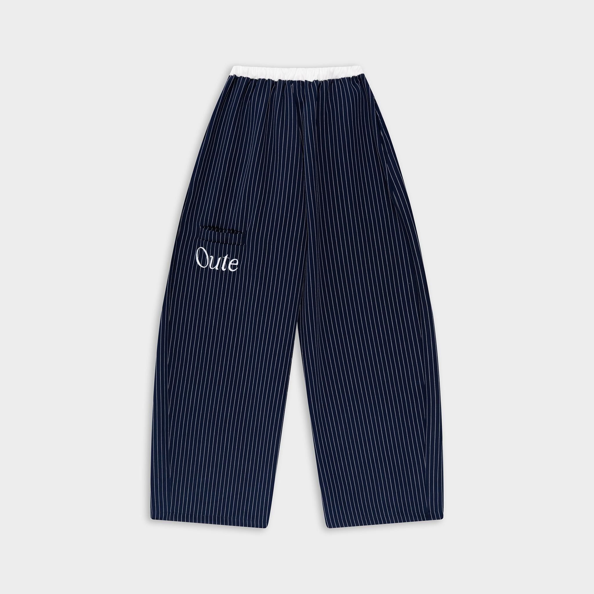  Quần Dài Kẻ Sọc Ống Rộng Phối Lưng Outerity Striped V2 