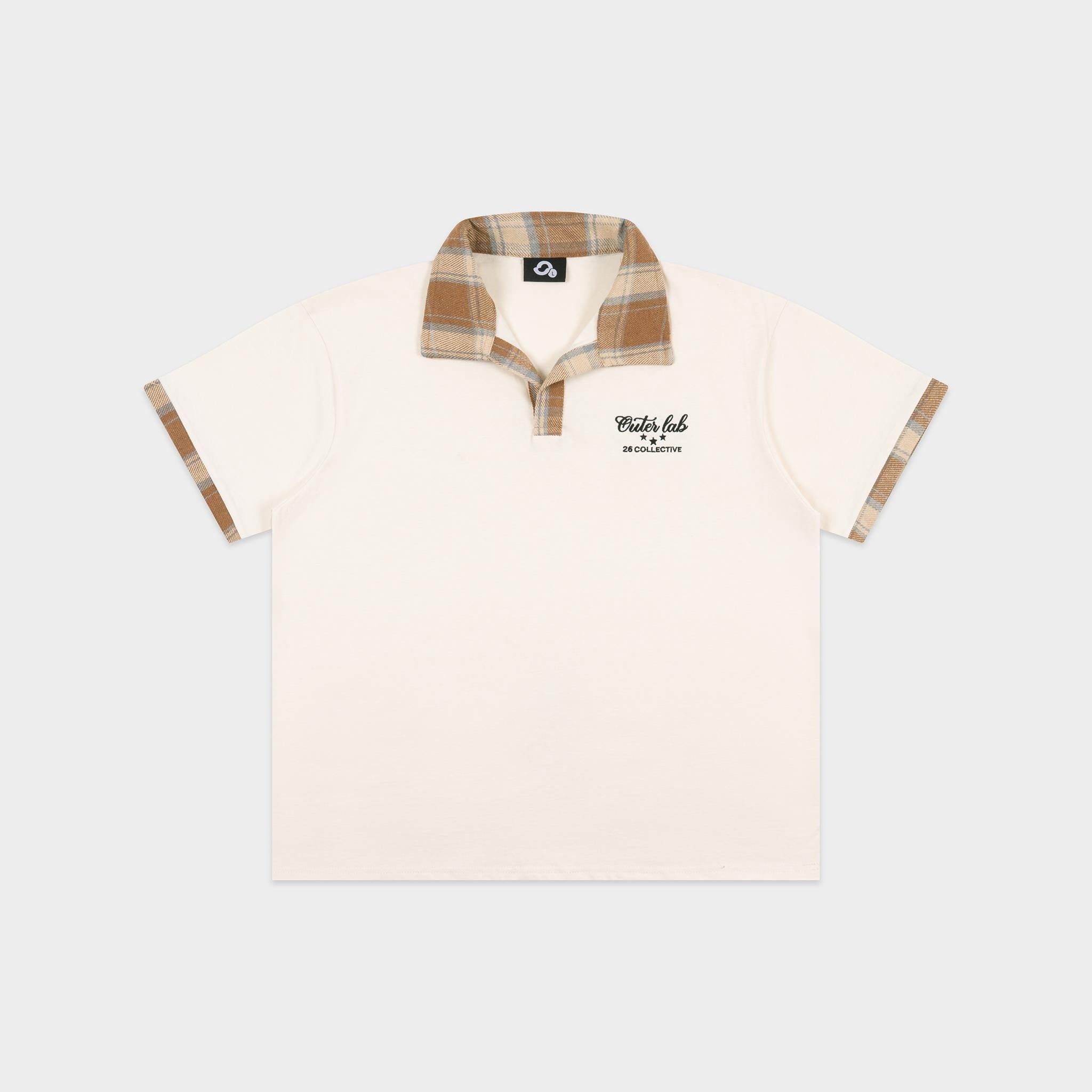  Áo Polo Cổ Caro Outerity Outer Lab Form Semi-Boxy 