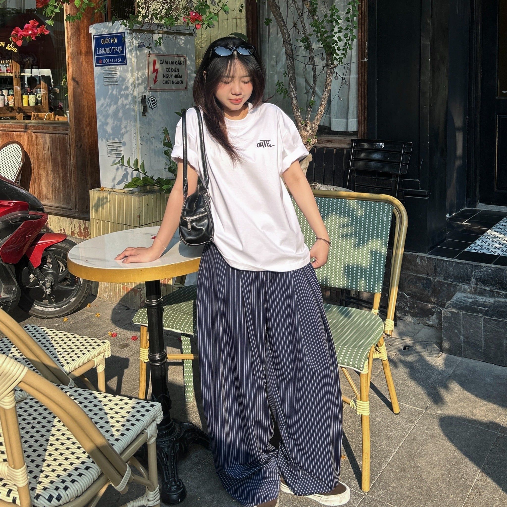  Áo Thun Trơn Outerity Symbol Form Semi-Boxy 