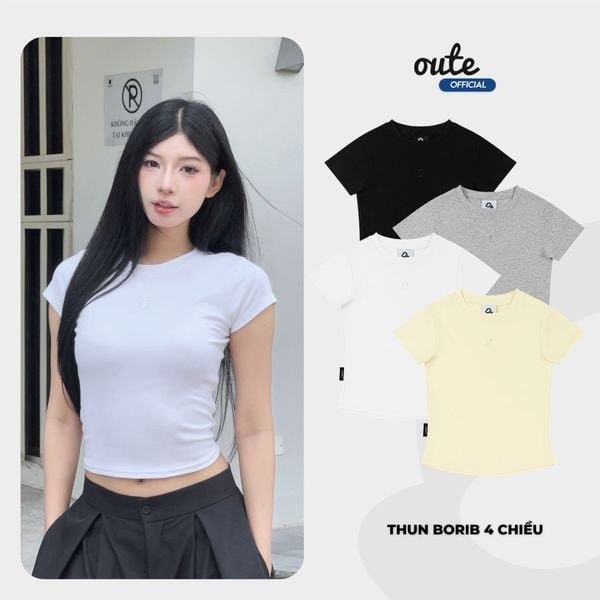  Áo Thun Ôm Body Outerity Slim Tee Basic 