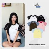  Áo Thun Babytee Raglan Outerity Katie 