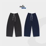  Quần Dài Kẻ Sọc Ống Rộng Phối Lưng Outerity Striped V2 