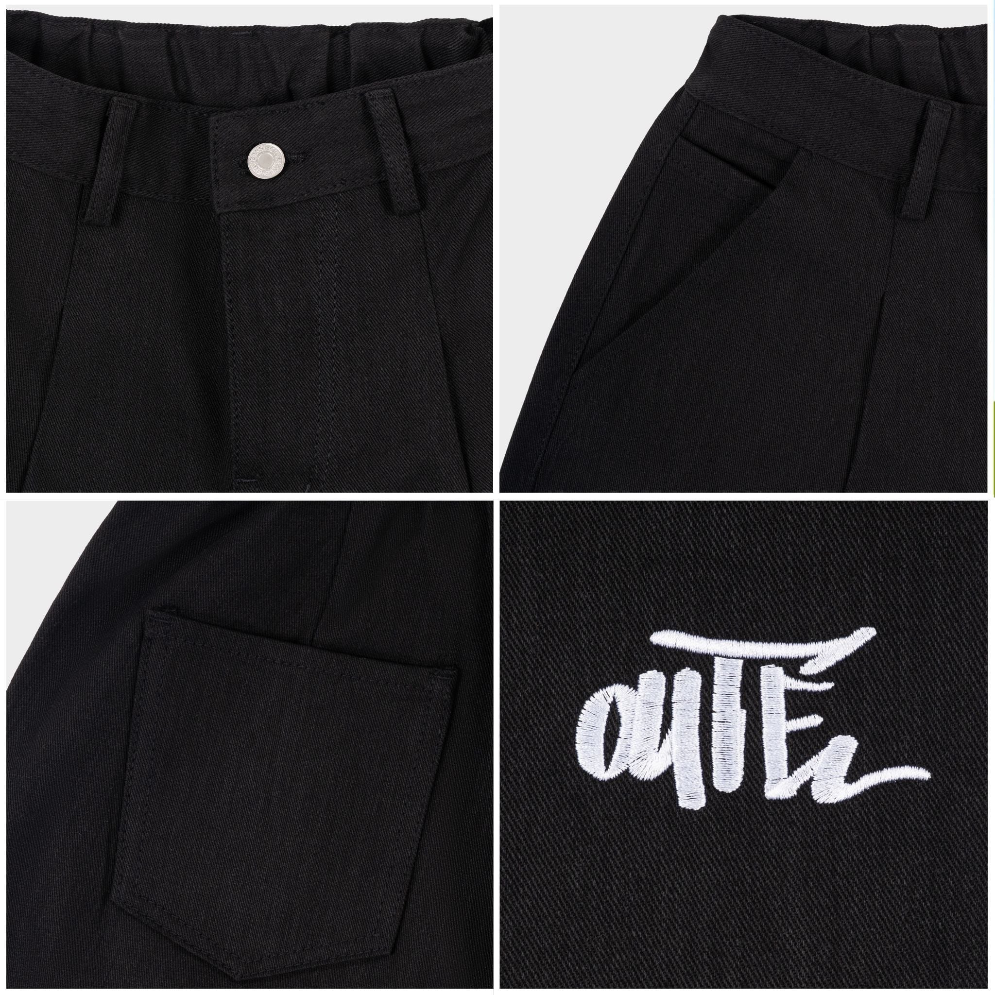  Quần Short Kaki Lửng Outerity Iconic 