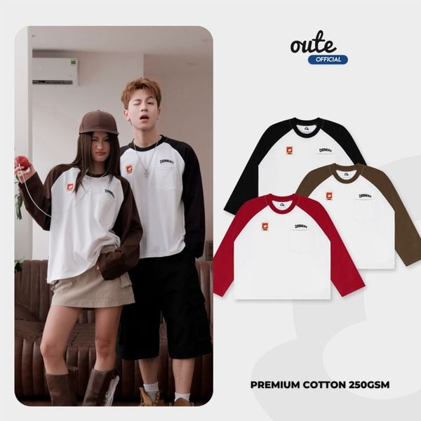  [COLLECTION TẾT] Áo Thun Tay Dài Raglan Outerity Foal 26 Form Boxy Cotton 100% Nam Nữ Unisex / DREAM HORSE COLLECTION 2026 