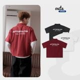  [COLLECTION TẾT] Áo Sơ Mi Tay Lỡ Kẻ Sọc Outerity Afterglow Nam Nữ Unisex / DREAM HORSE COLLECTION 2026 