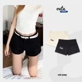  Quần Short Kaki Dáng Ngắn Urban Mini Shorts 