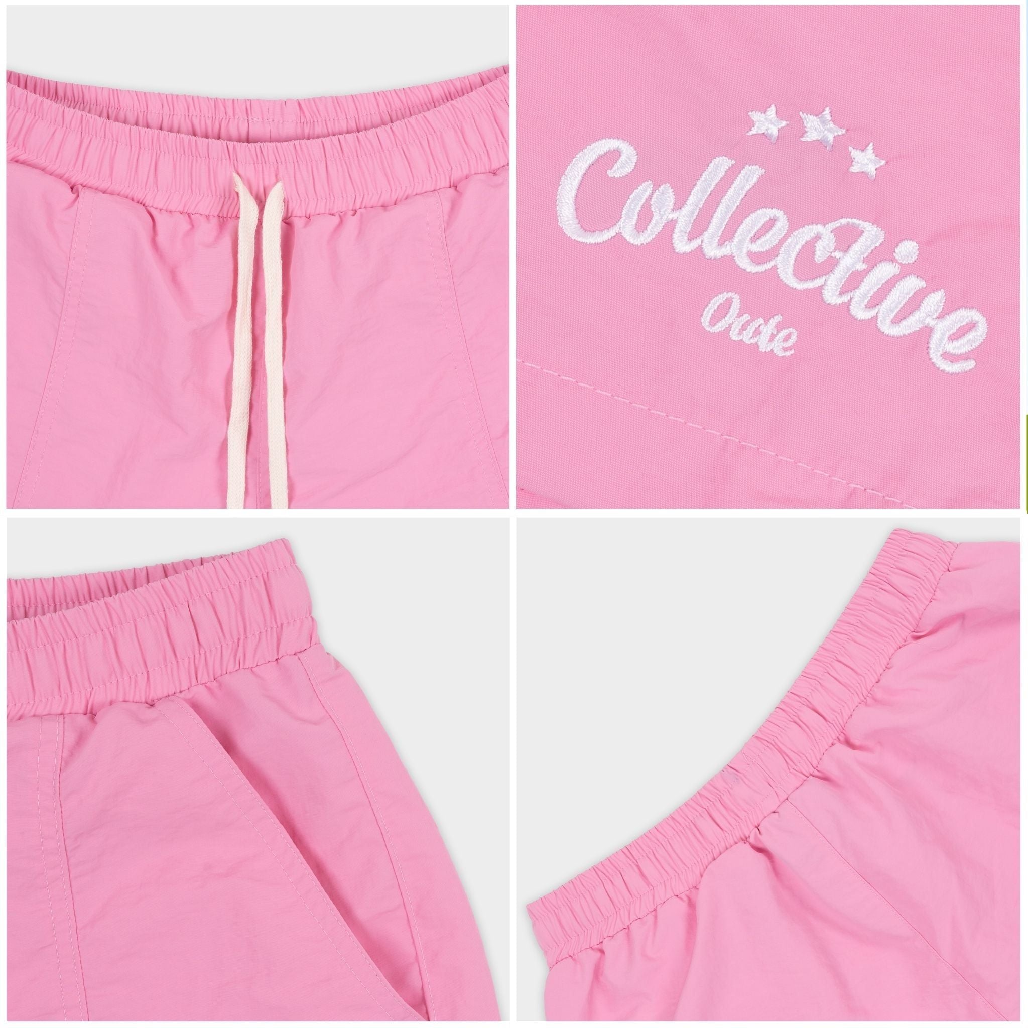  Quần Short Outerity Collective Chất Dù Unisex Nam Nữ Basic 
