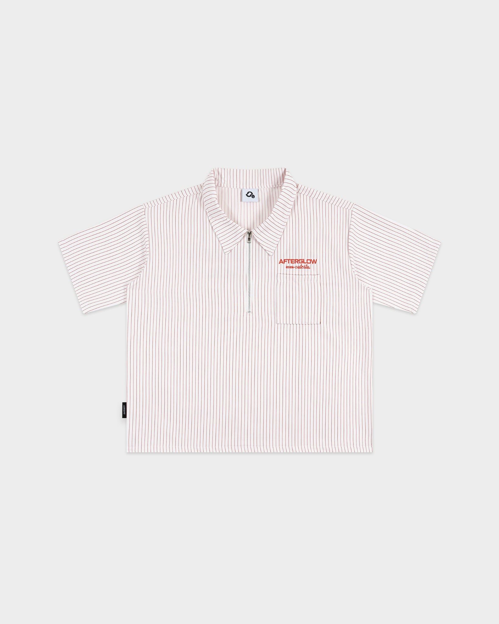  [COLLECTION TẾT] Áo Sơ Mi Tay Lỡ Kẻ Sọc Outerity Afterglow Nam Nữ Unisex / DREAM HORSE COLLECTION 2026 