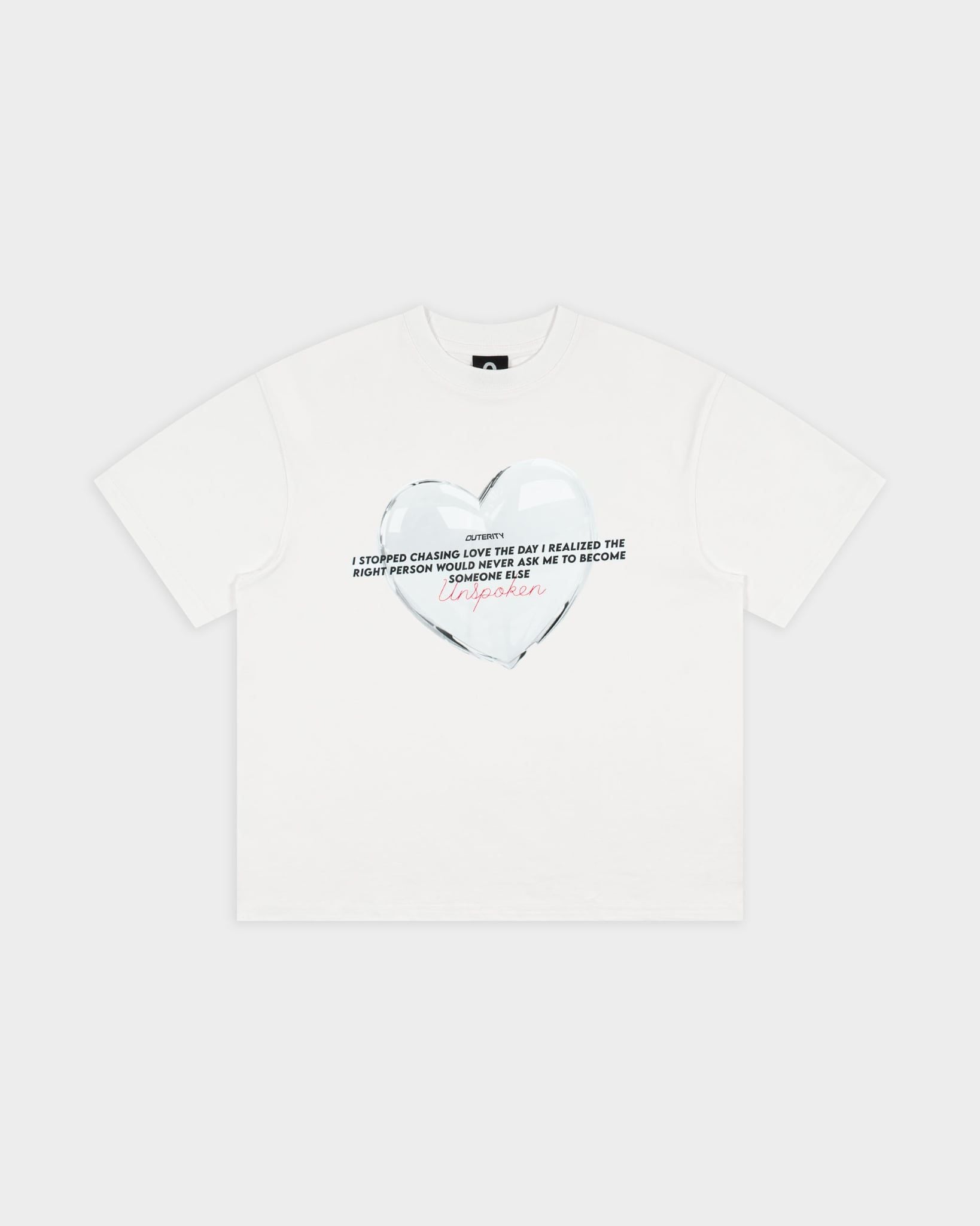  Áo Thun Form Regular Fit Outerity Unspoken Premium Cotton 250gsm Unisex Nam Nữ Localbrand 