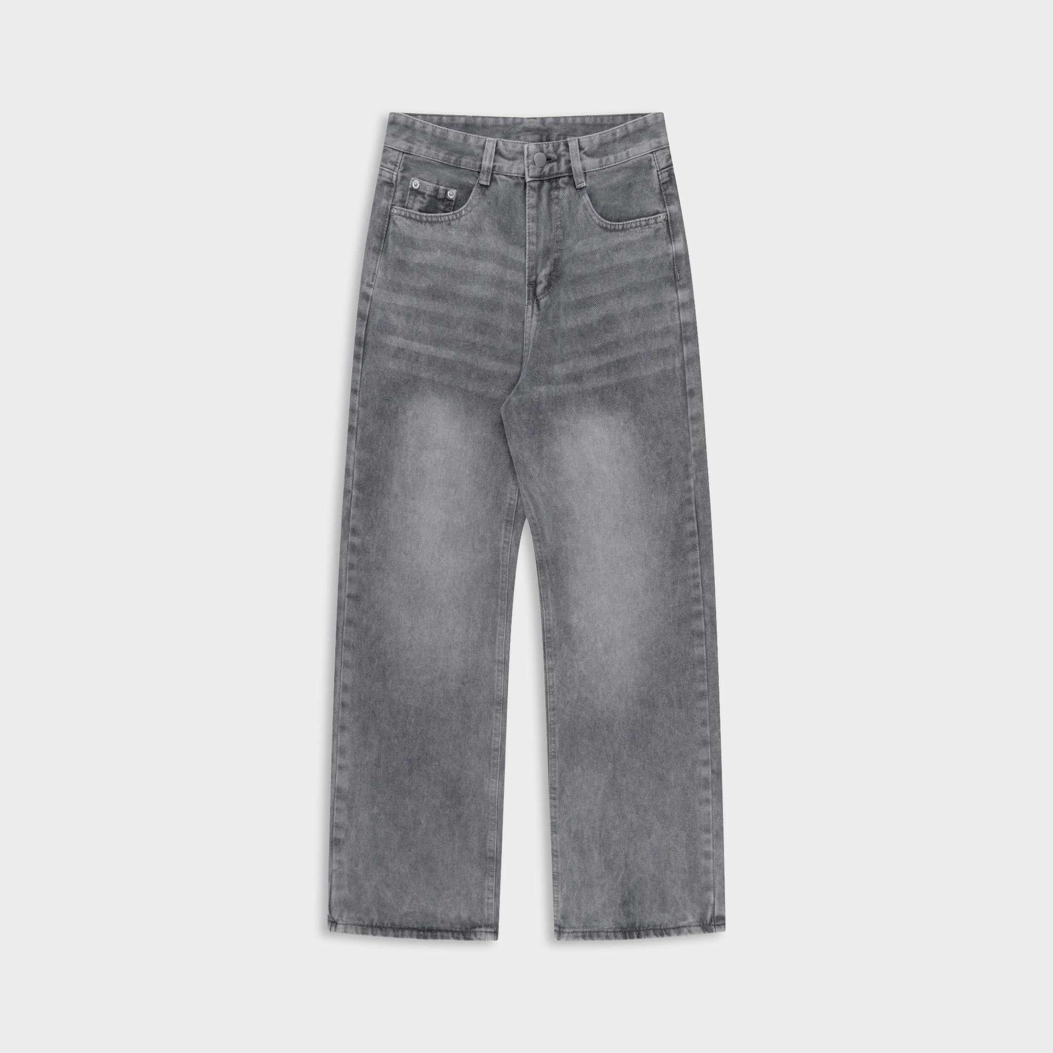  Outerity Jean Wash Ver.2 Cạp Cao Form Unisex 