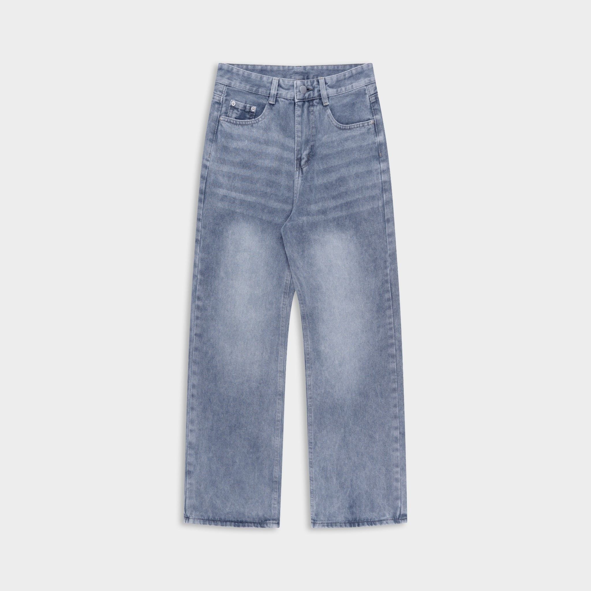  Outerity Jean Wash Ver.2 Cạp Cao Form Unisex 