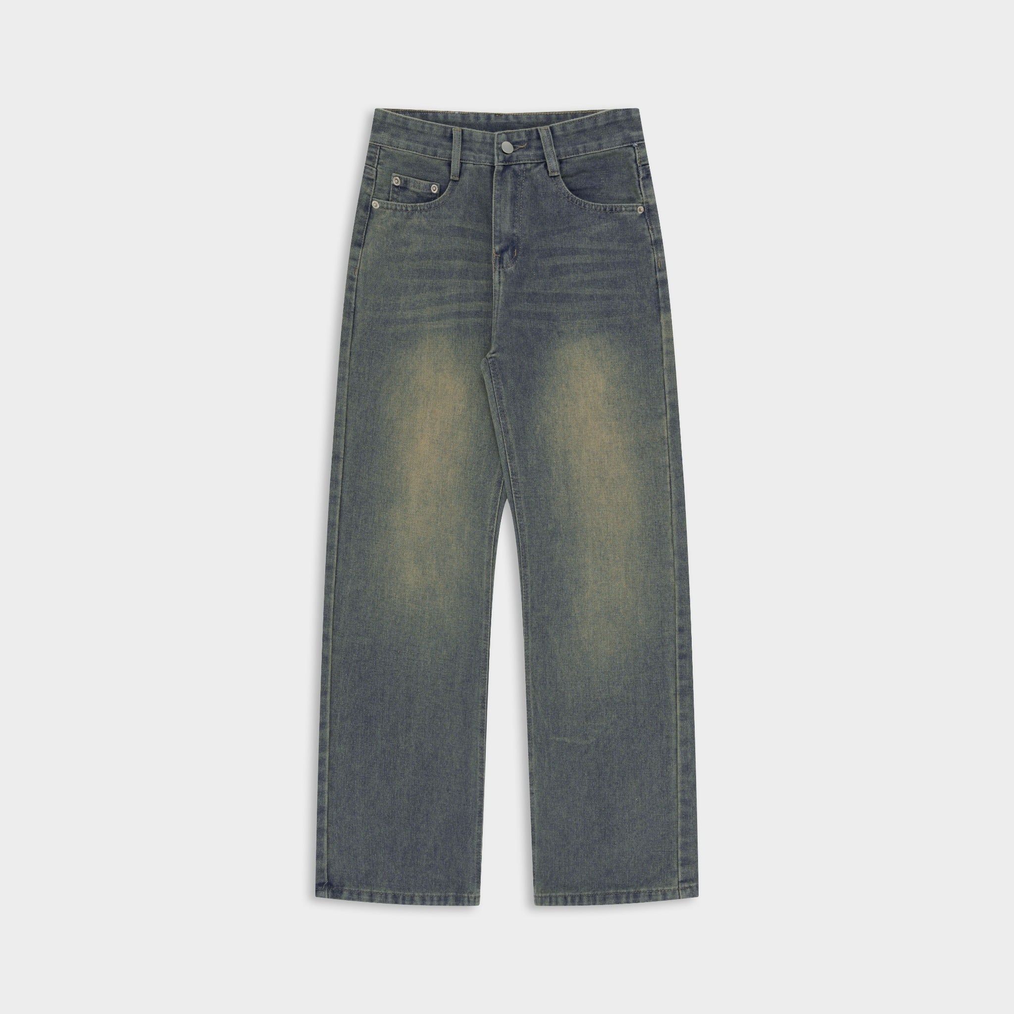  Outerity Jean Wash Ver.2 Cạp Cao Form Unisex 