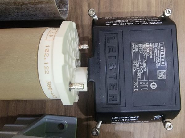  102.122 - Điện trở LE 5000 380-400V/7.5-10kW, Xuất xứ Leister Thụy Sỹ 