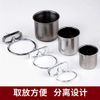 Bộ phụ kiện cho vật nuôi (Đồ chơi, đồ trang trí cho chim) bằng inox