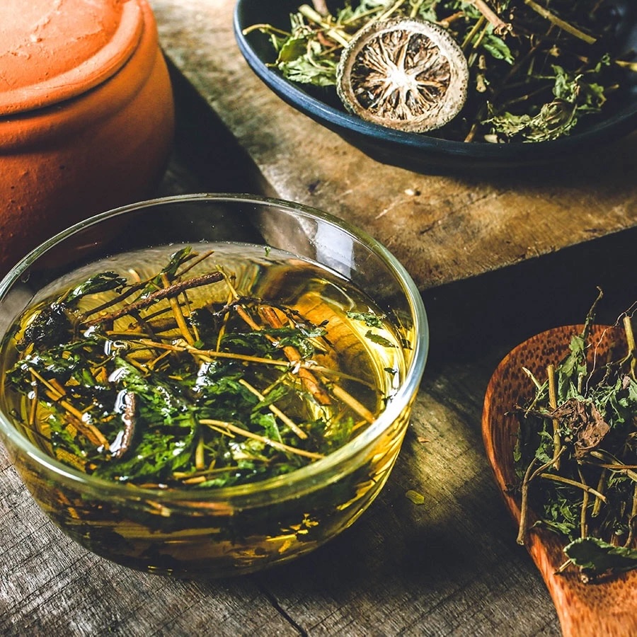 Cỏ ngọt sấy khô, 225g, bịch, mẫu nhãn kẹp, L