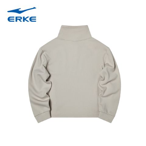  Áo nỉ nữ chui đầu có khoá kéo ERKE 12225302316 