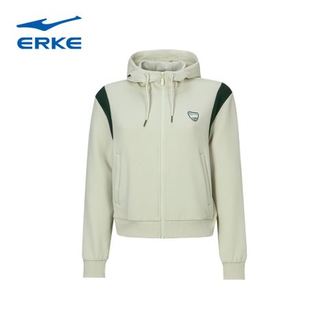  Áo khoác nữ có mũ trùm đầu ERKE 12225302288 