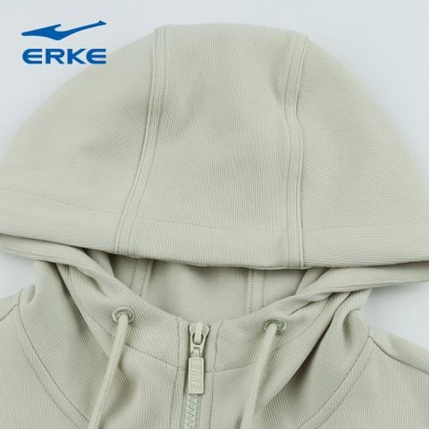  Áo khoác nữ có mũ trùm đầu ERKE 12225302288 