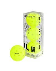 Hộp 3 bóng Pickleball Facolos F-Pro Performance Gen2, 40 lỗ