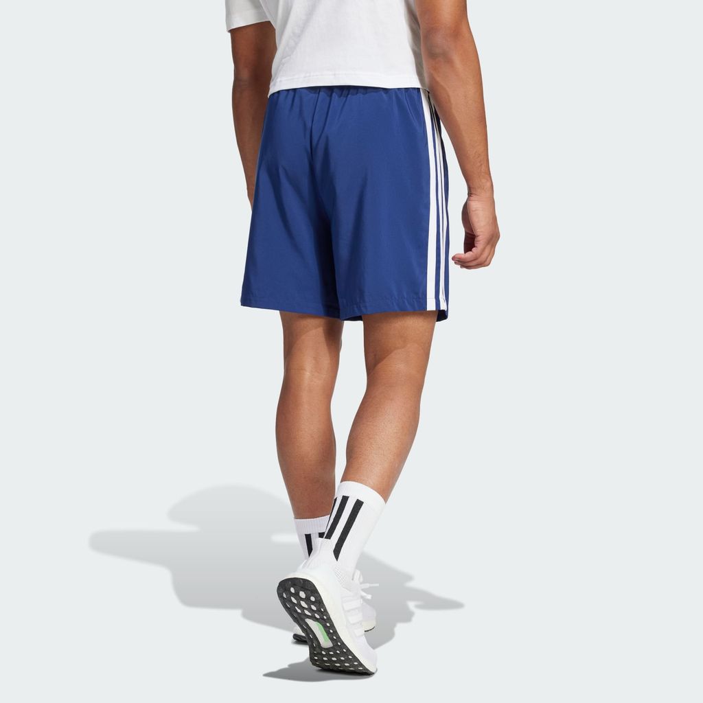 Quần Short Chelsea 3 Sọc Essential - Xanh - JE6439