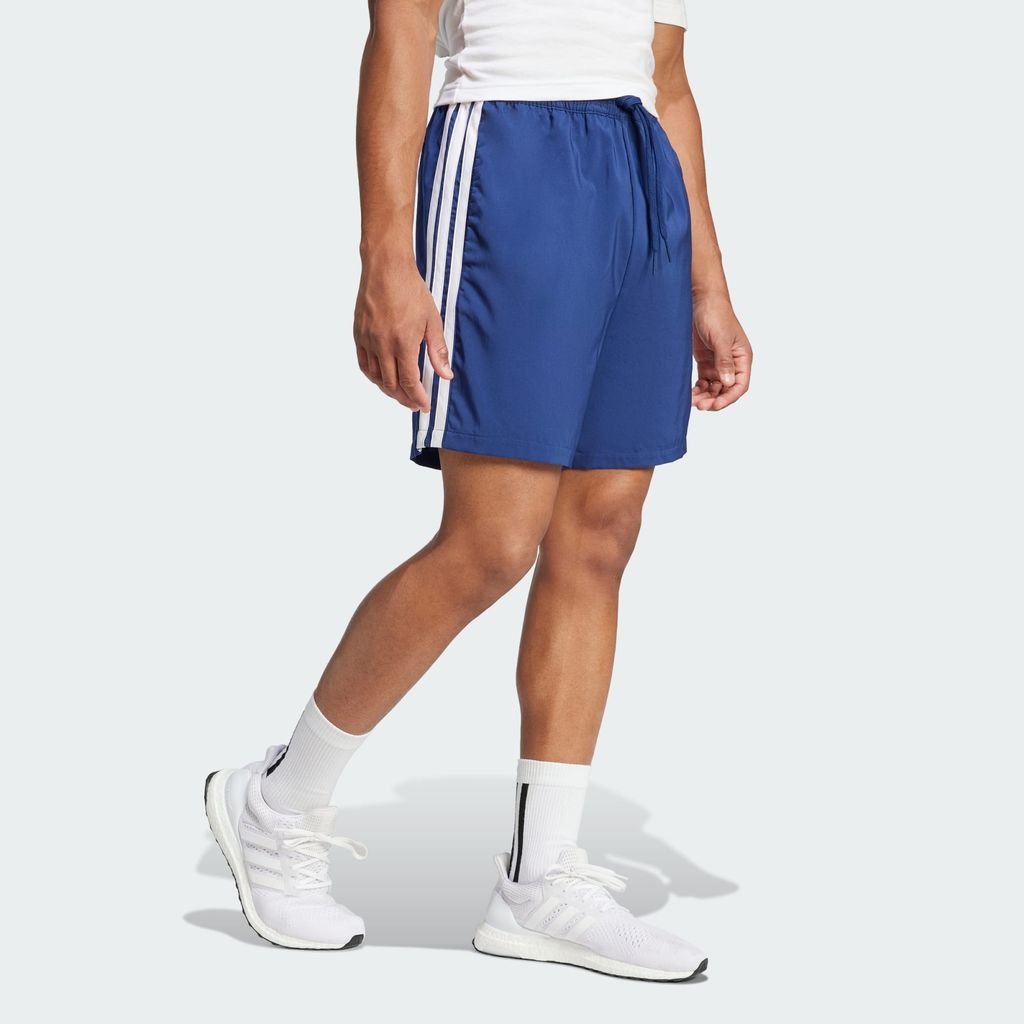 Quần Short Chelsea 3 Sọc Essential - Xanh - JE6439