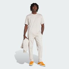 Quần dài adidas Phủ Kín Họa Tiết Monogram - White - JY2976