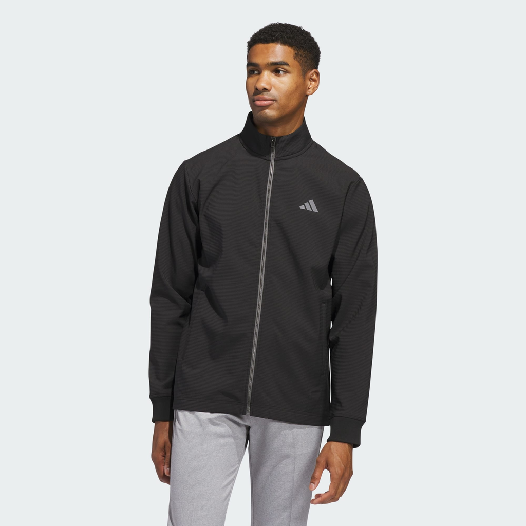 Áo khoác dệt vân nổi adidas ULTIMATE365 Black - KB6796