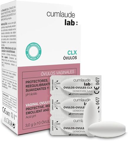 Viên Đặt Âm Đạo Bảo Vệ & Cân Bằng - Cumlaude Lab CLX Vaginal Ovules