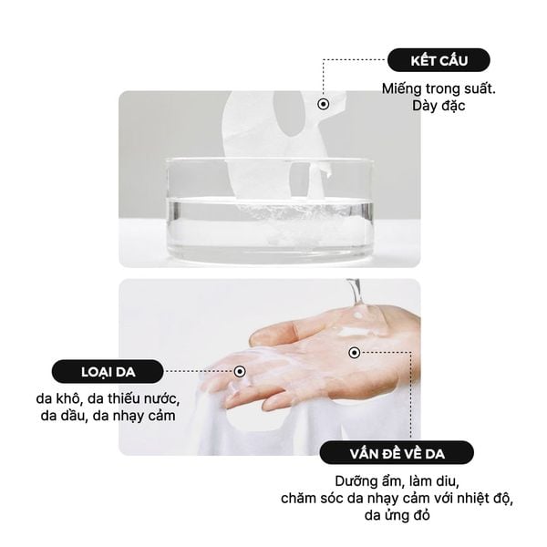 Mặt nạ dưỡng ẩm Rejuran Moisture Treatment Mask: Cứu cánh cấp tốc cho làn da khô ráp và kích ứng