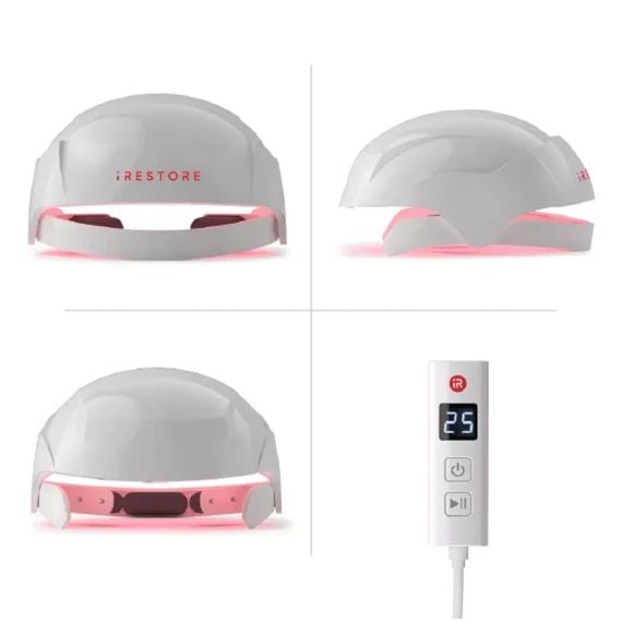 Máy trị rụng tóc iRESTORE Essential - giải pháp kích thích mọc tóc bằng ánh sáng đỏ tại nhà