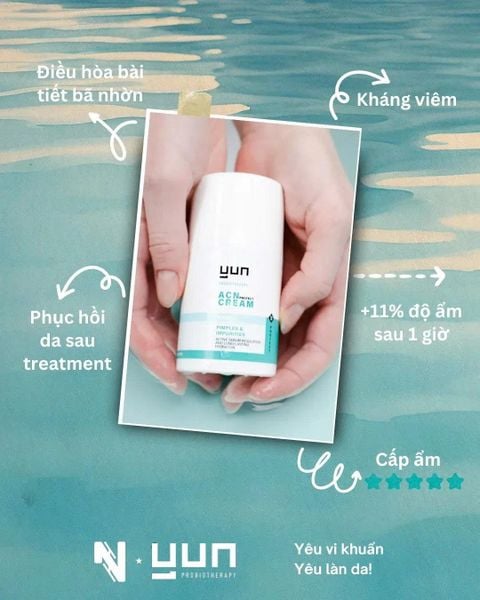 Kem dưỡng ẩm cho da dầu YUN ACN hydra protect face cream 50ml