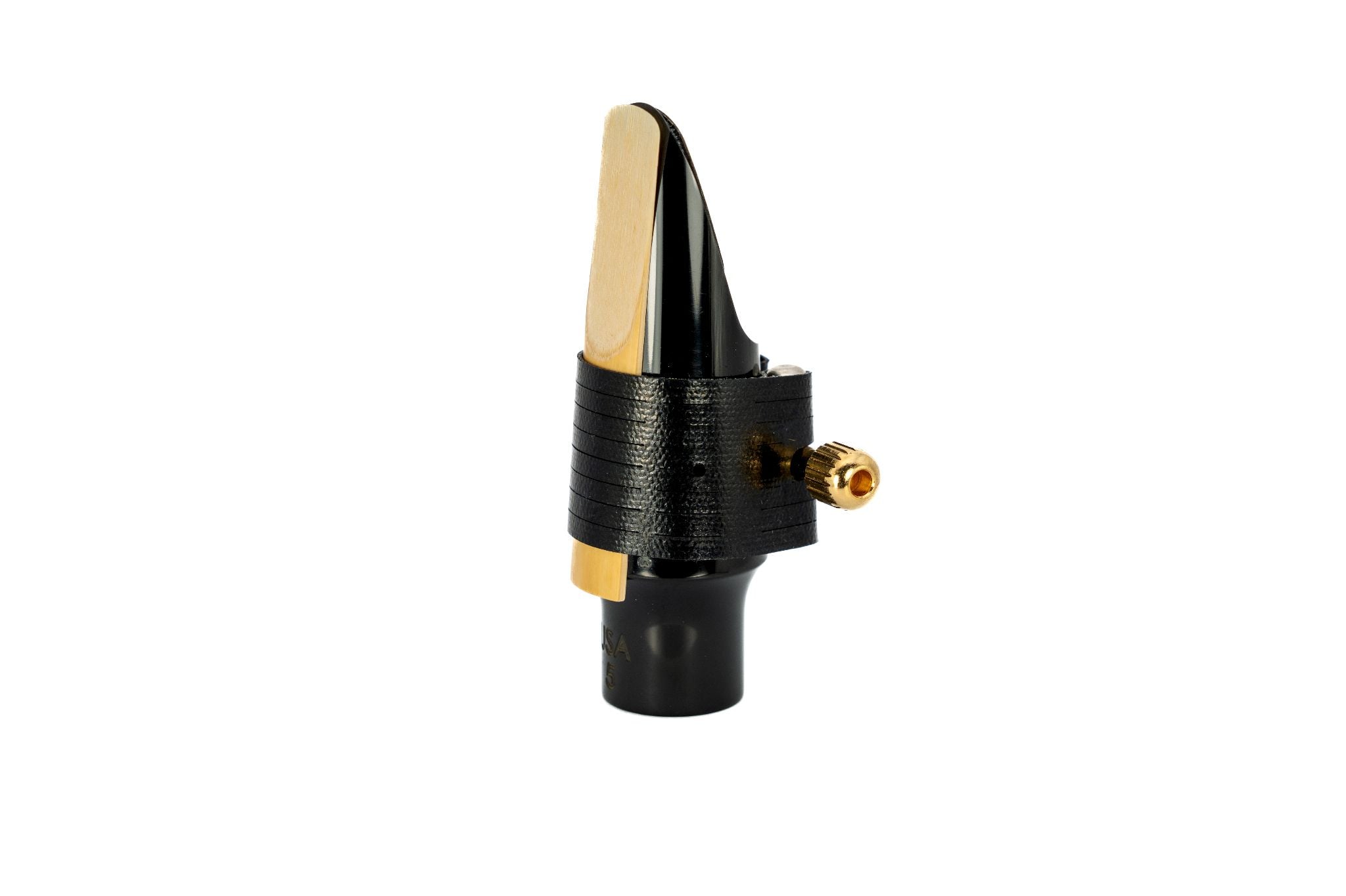  Ligature Rovner Dark 1RL cho kèn Alto Standard/Tenor Slim bec nhựa (Hard Rubber) 