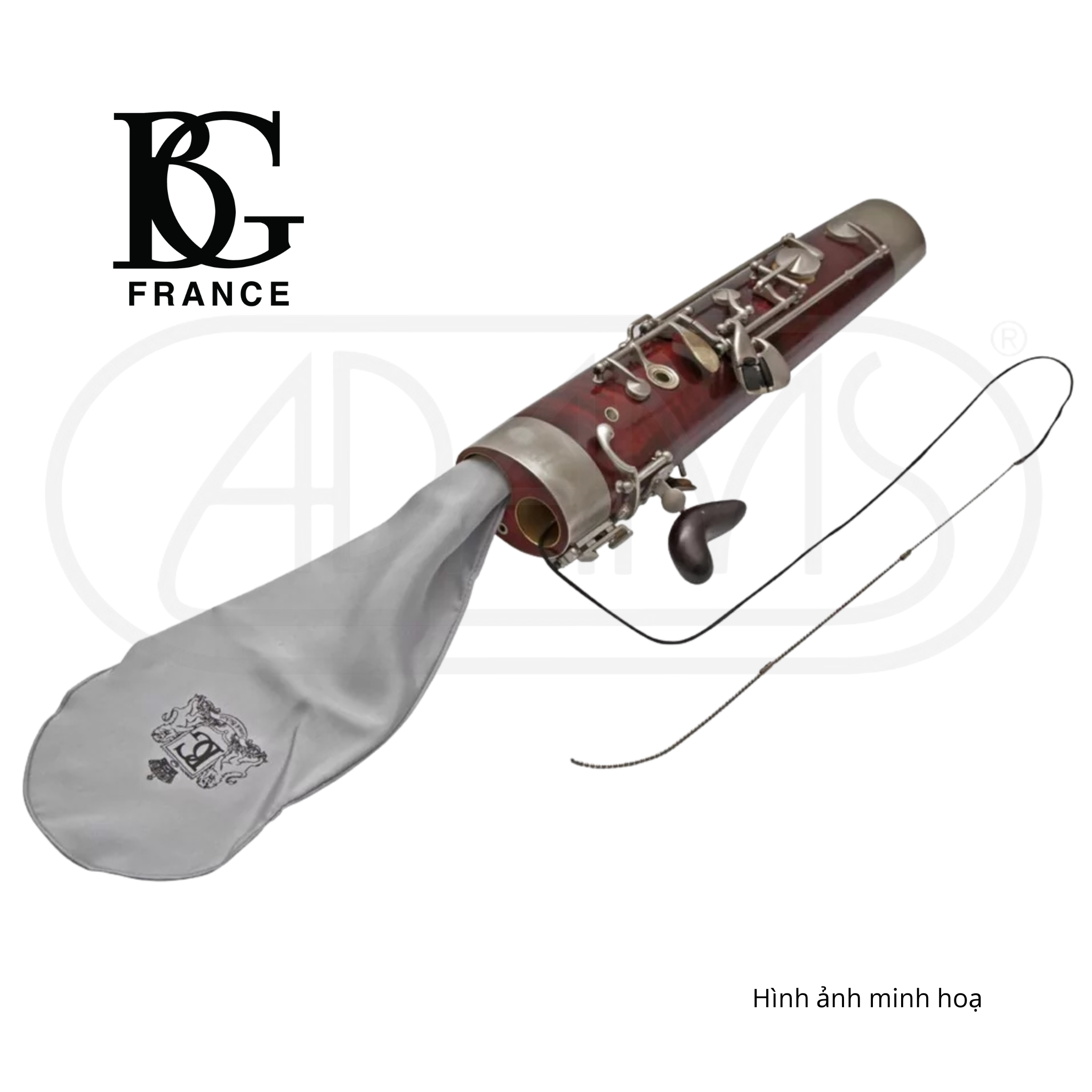  Khăn lau thân kèn Bassoon - Fagott Swing & body Swab BG A34A 