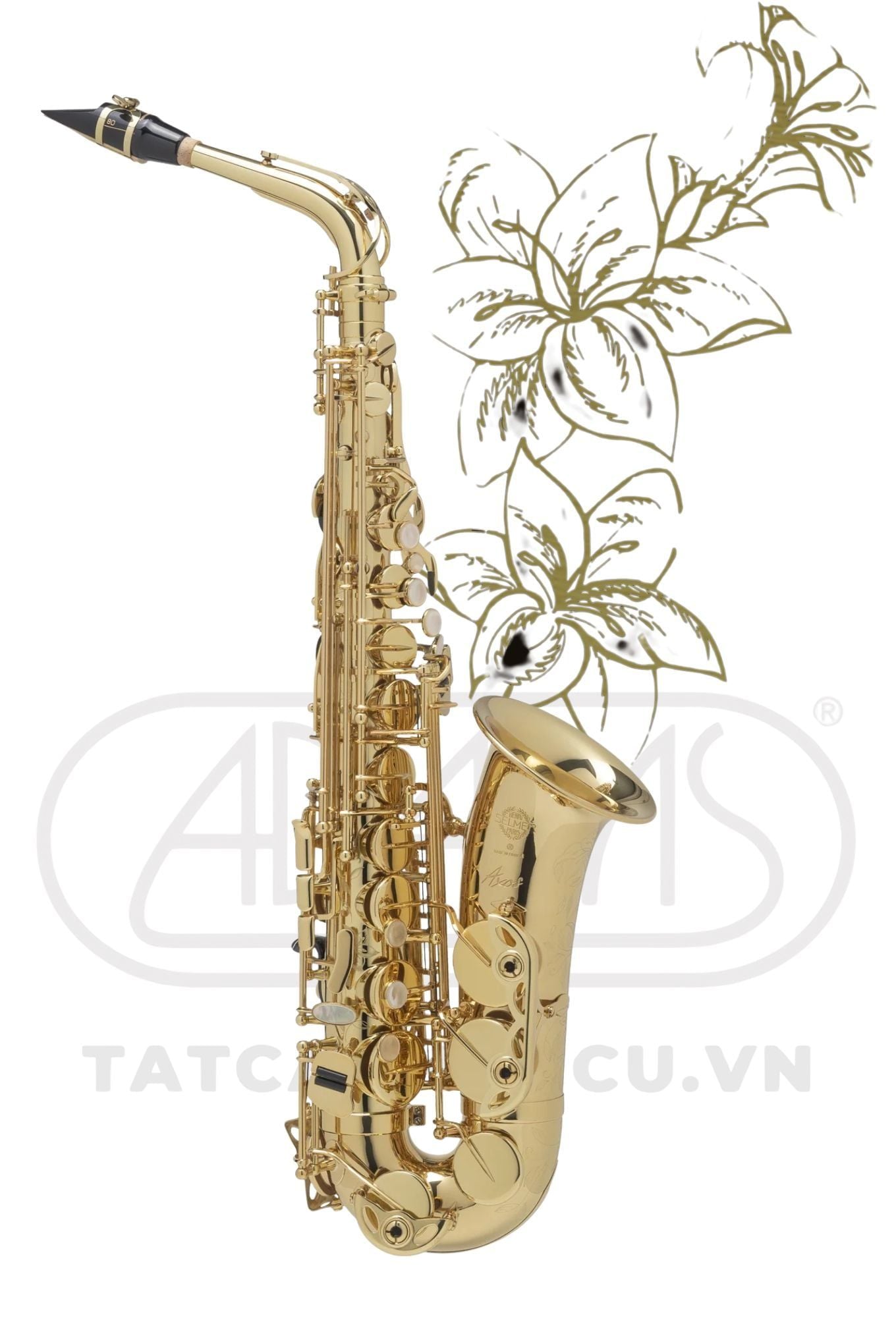  Kèn Saxophone Alto Henri SELMER Paris Axos 