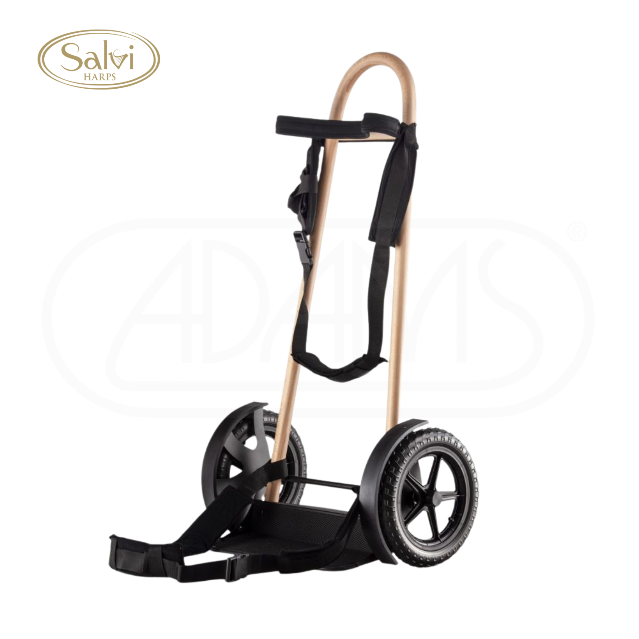  Xe đẩy 2 bánh chuyên dụng đàn harp Harp - Salvi two Wheels Trolley for Harp 