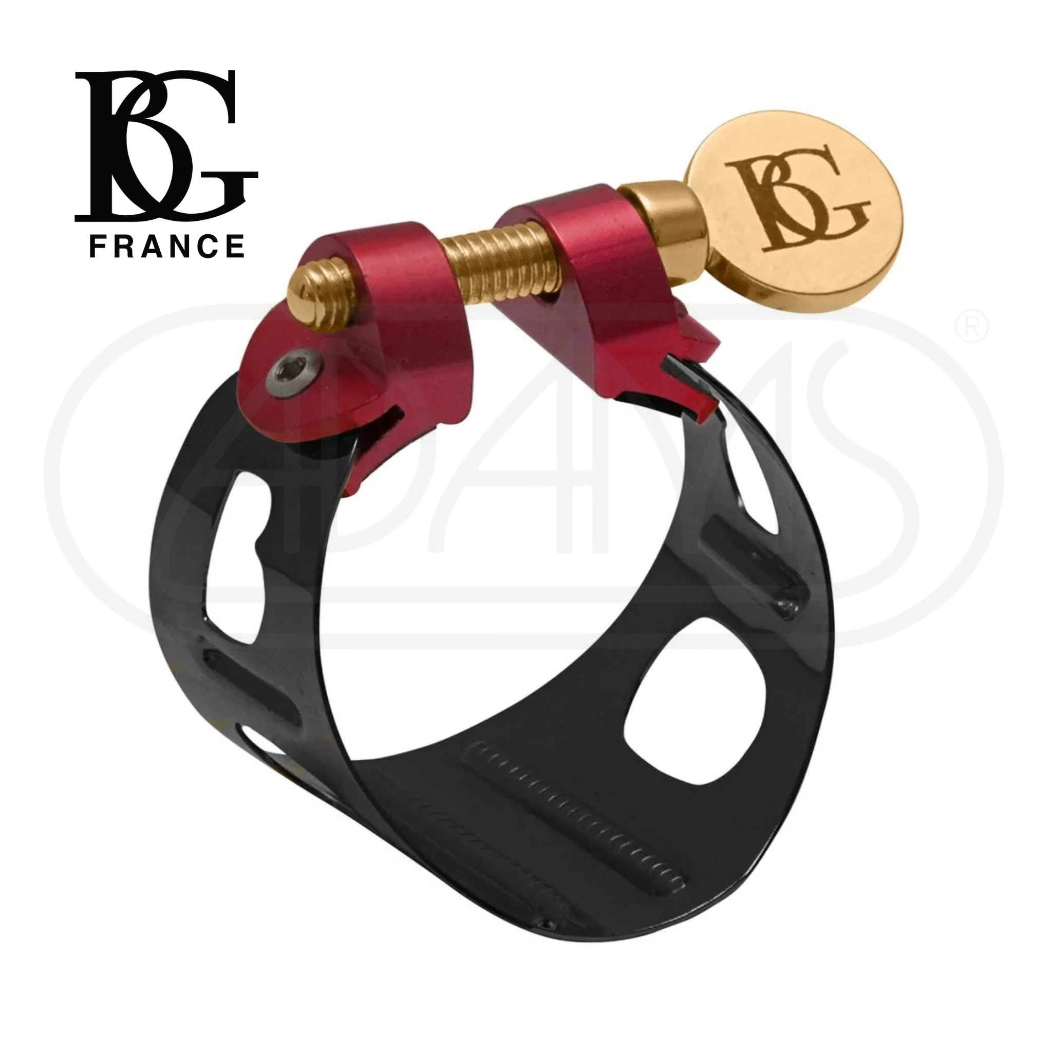  Ligature Alto Sax & Clarinet Bb Duo Black Lacquered - BG France LDB 