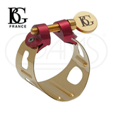  Ligature Alto Sax & Bb Clarinet Duo Gold Lacquered - BG France LD0 