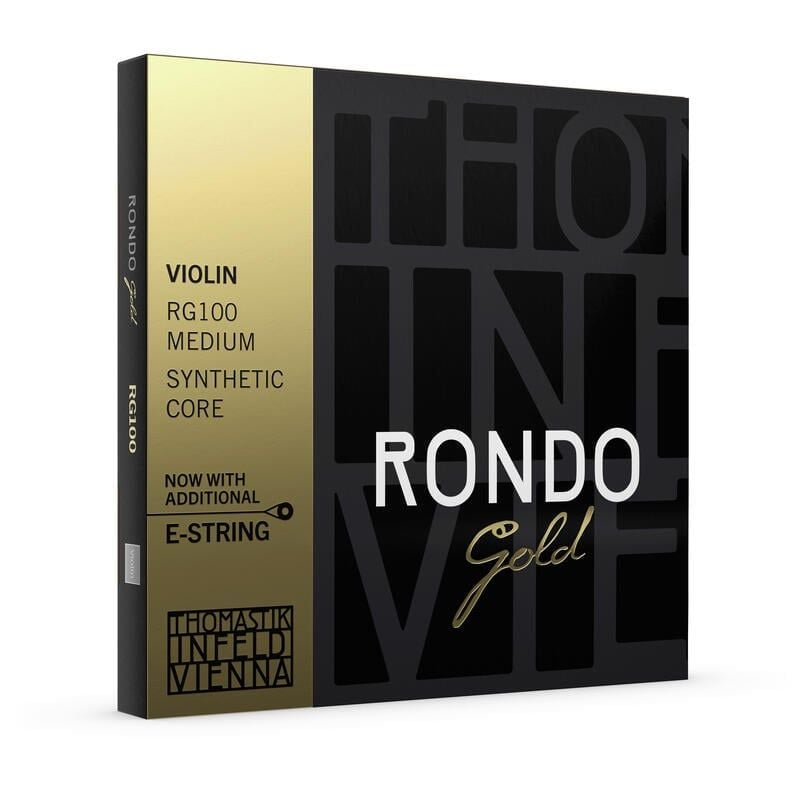  Bộ Dây đàn Violin Rondo Gold 4/4 medium String Thomastik Infeld RG100 