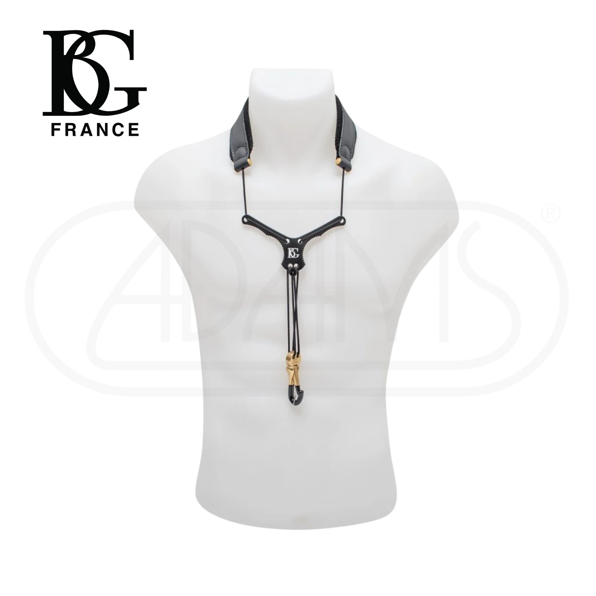  Dây đeo kèn Saxophone Zen Leather Strap cỡ lớn BG S20YBMSH 