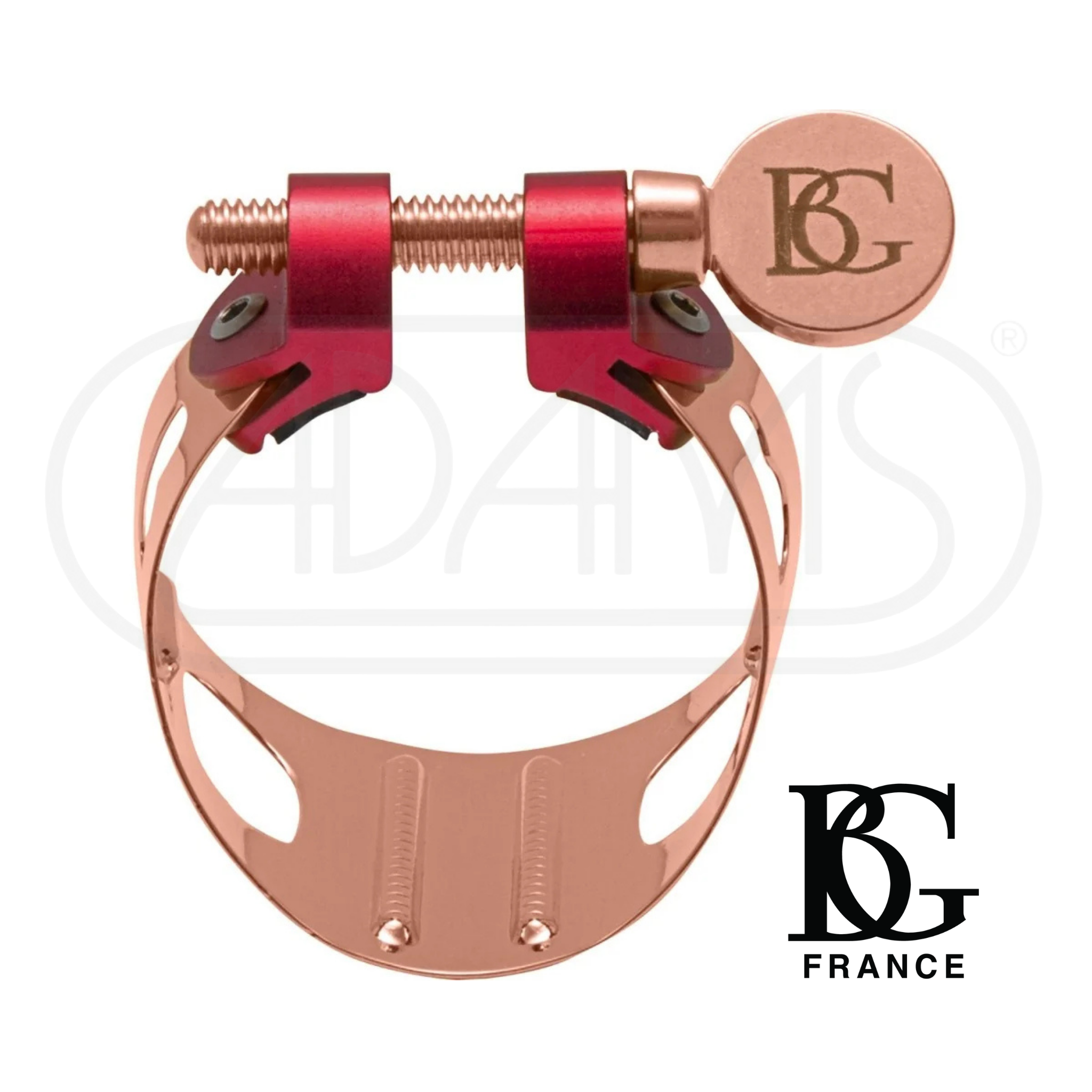  Ligature Alto Sax & Clarinet Bb Duo Rose Gold - BG France LD9 
